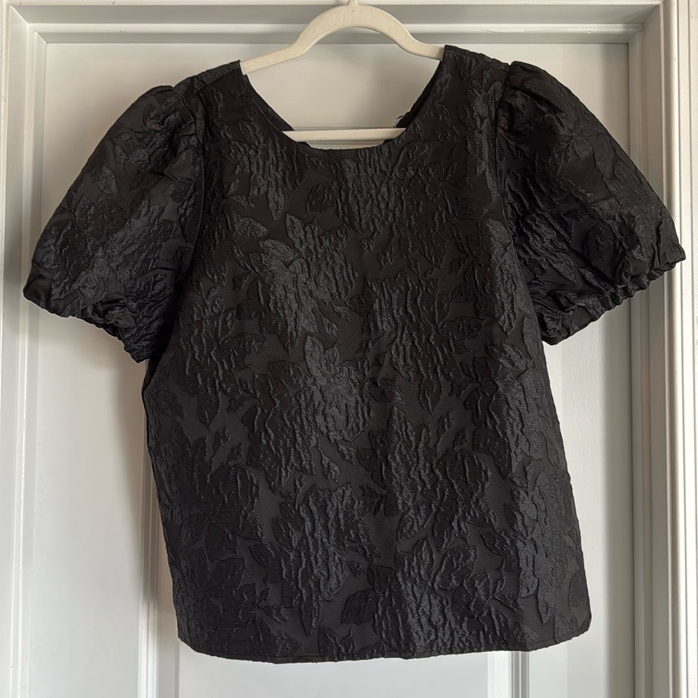 Black J.Crew blouse